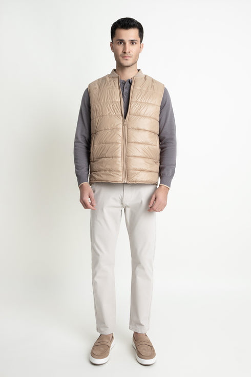 The Beige Puffer Jacket
