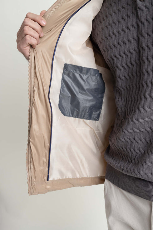 The Beige Puffer Jacket