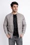 The Regular Fit Grey Puffer Jacket
