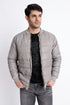 The Regular Fit Grey Puffer Jacket