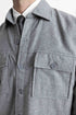The Grey Oversized Shacket
