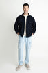 The Navy Blue Oversized Shacket