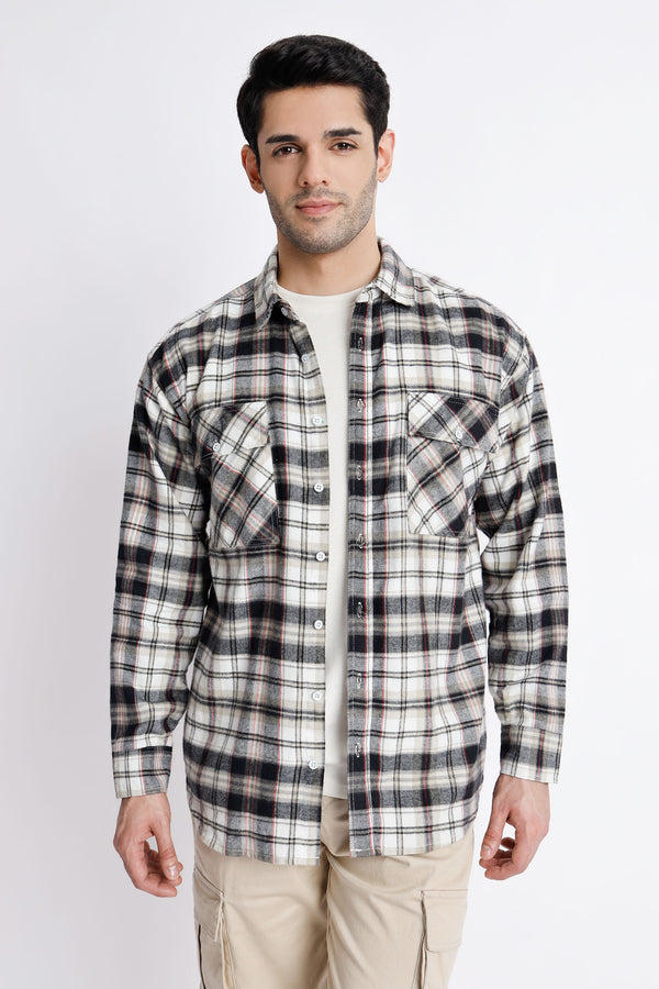 The Oversized Flannel Shirt
