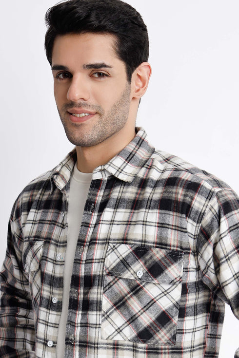 The Oversized Flannel Shirt