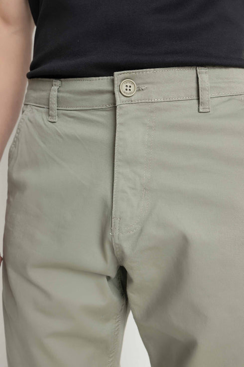 The Olive Loose Fit Chinos