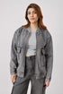 The Boxy Fit Grey Denim Jacket
