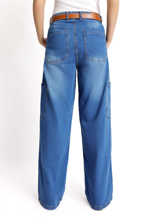 The Wide Leg Cargo Jeans