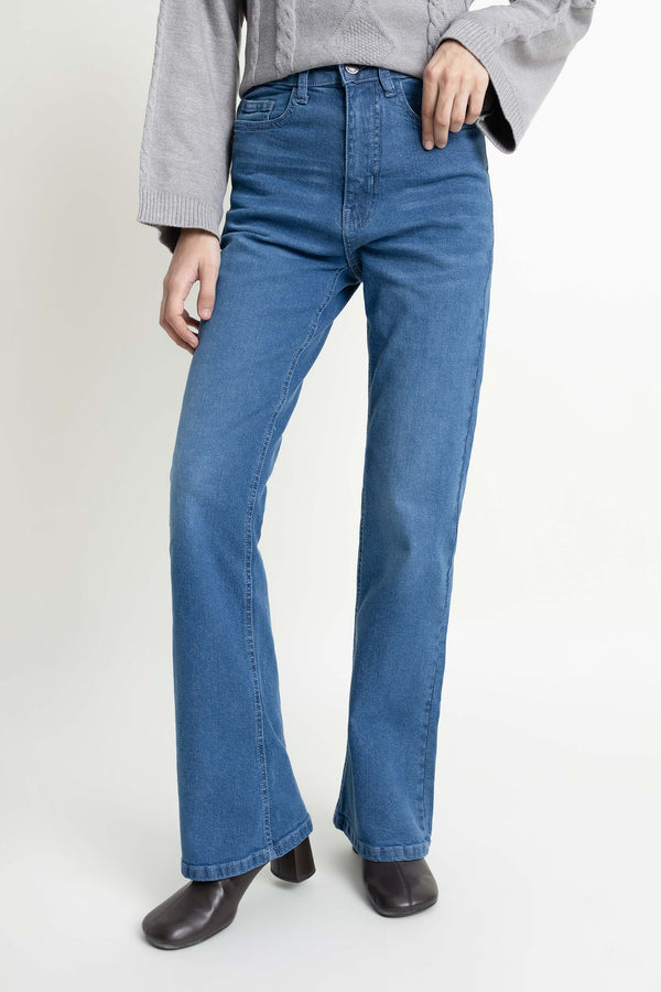 The Light Wash Bootcut Jeans