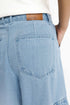 The Light Wash Wide Leg Cargo Jeans