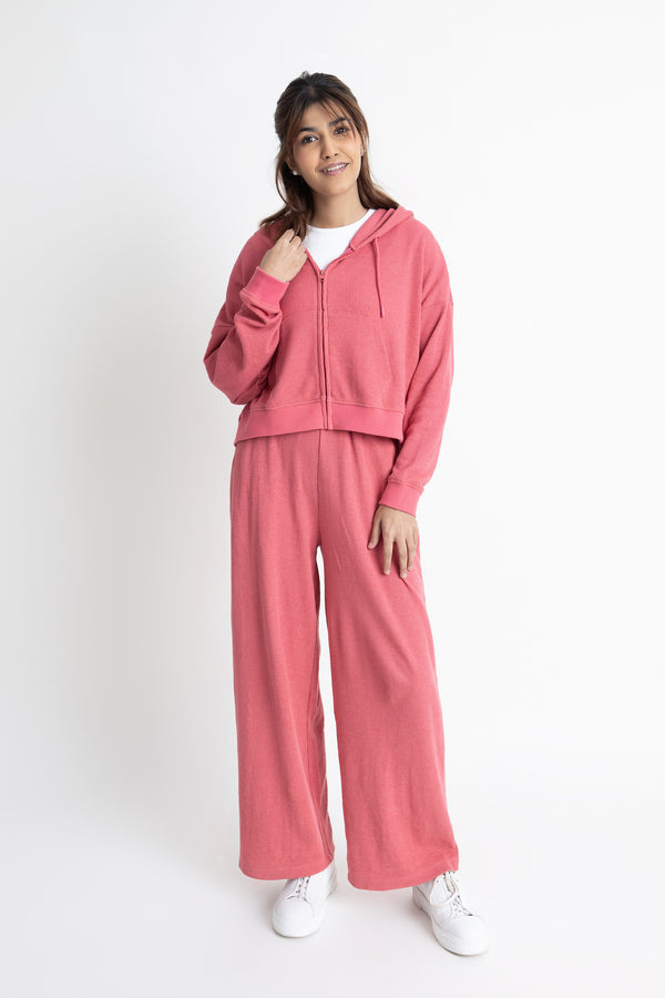 Pink Waffle Co-ord