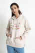 The Floral Oatmeal Hoodie