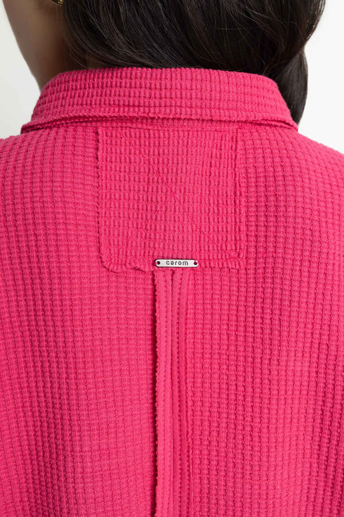 The Raspberry Pink Oversized Shirt