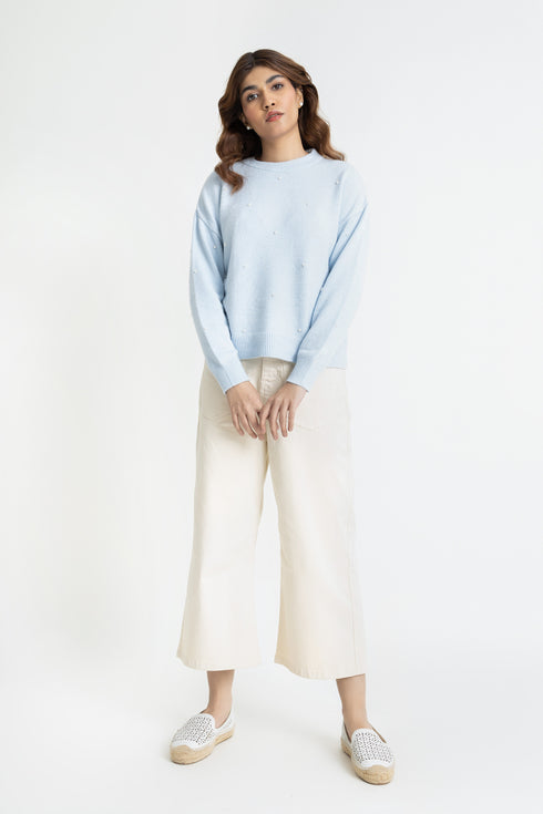The Blue Pearl Sweater