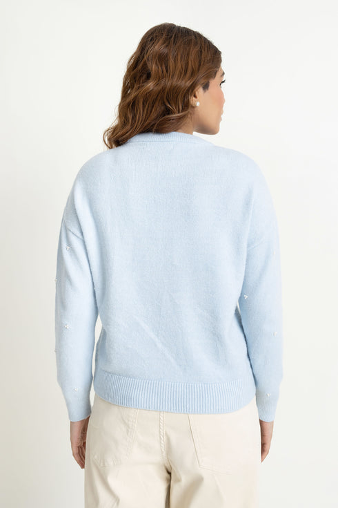The Blue Pearl Sweater