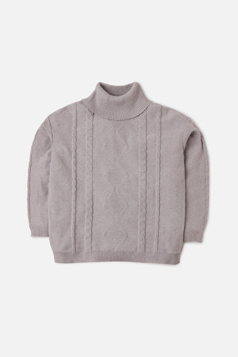 The Loose Fit Mock Neck