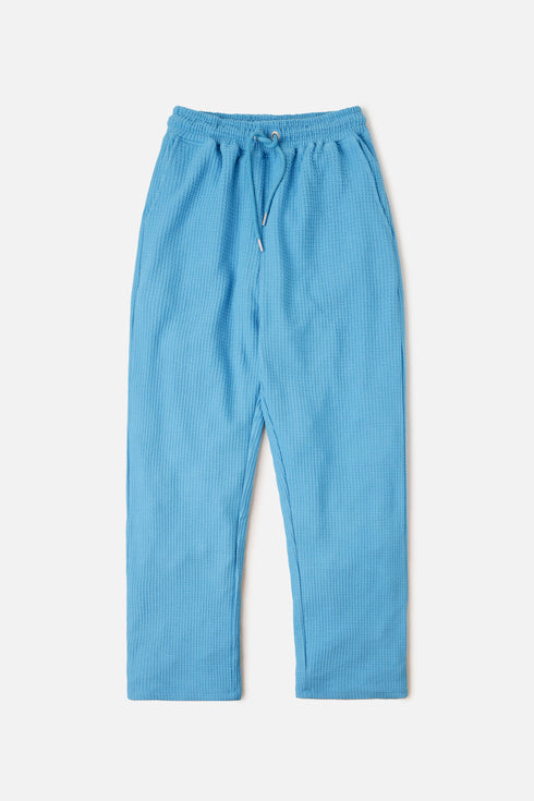 The Straight Fit Blue Trousers