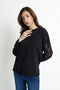 The Black Lace Sweatshirt