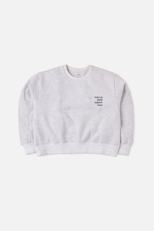 The Grey Crop Sweatshirt