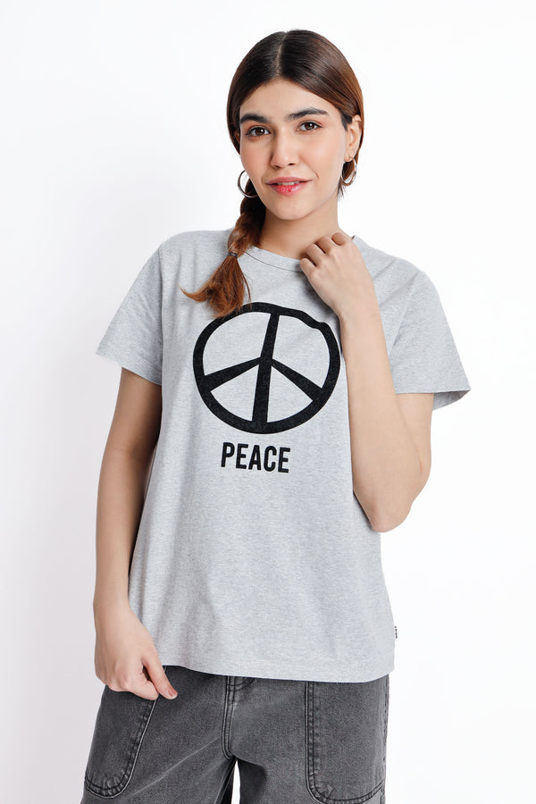 The Peace Regular Fit T-Shirt