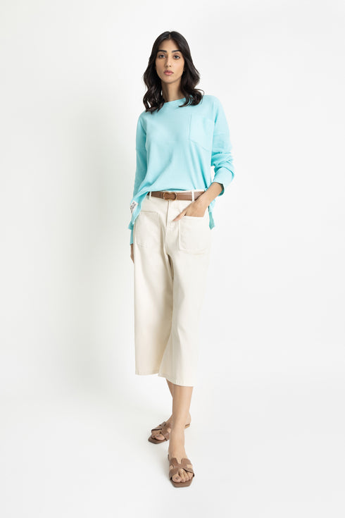 The Oversized Blue T-Shirt