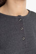 The Ribbed Charcoal Henley