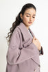 The Mauve Oversized Coat