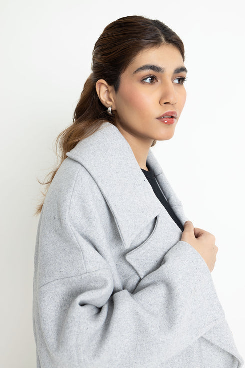 The Grey Oversized Coat