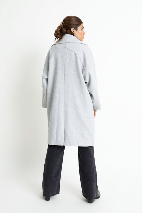 The Grey Oversized Coat