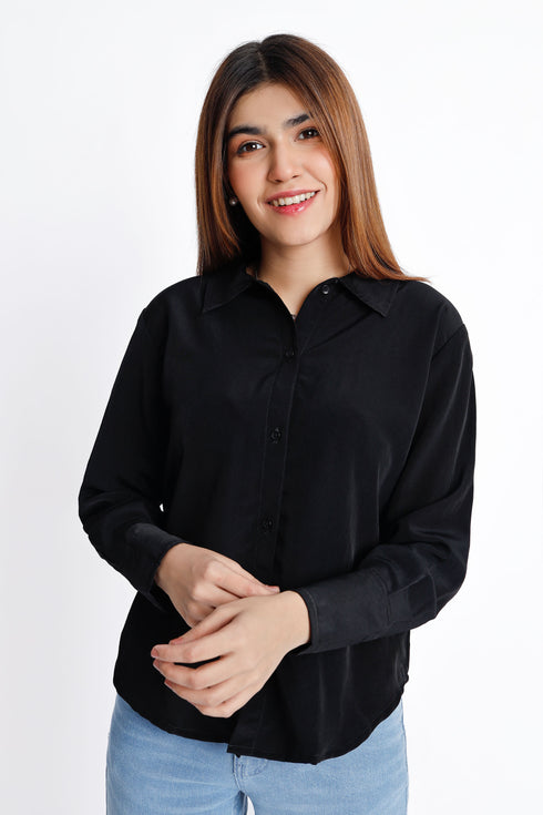 The Black Regular Fit Shirt