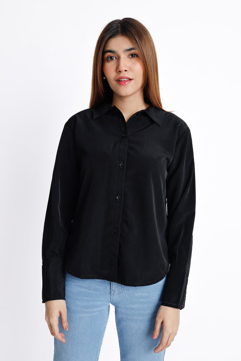 The Black Regular Fit Shirt