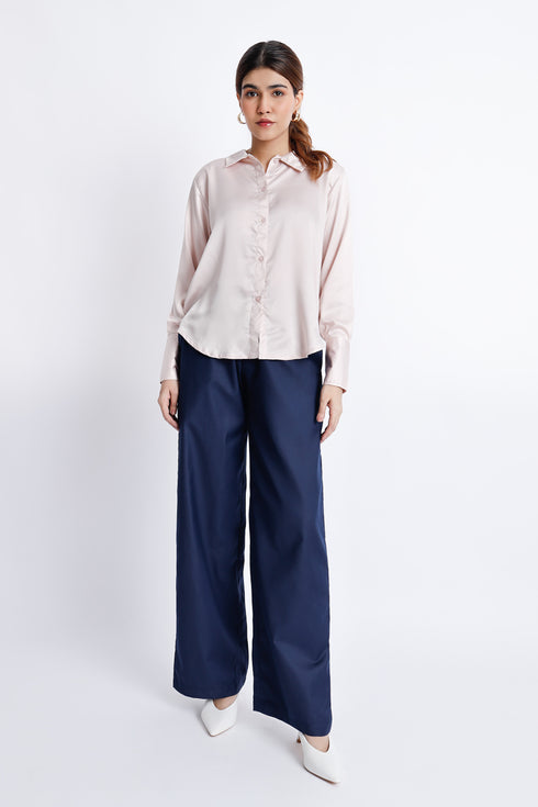 The Blush Pink Regular Fit Shirt