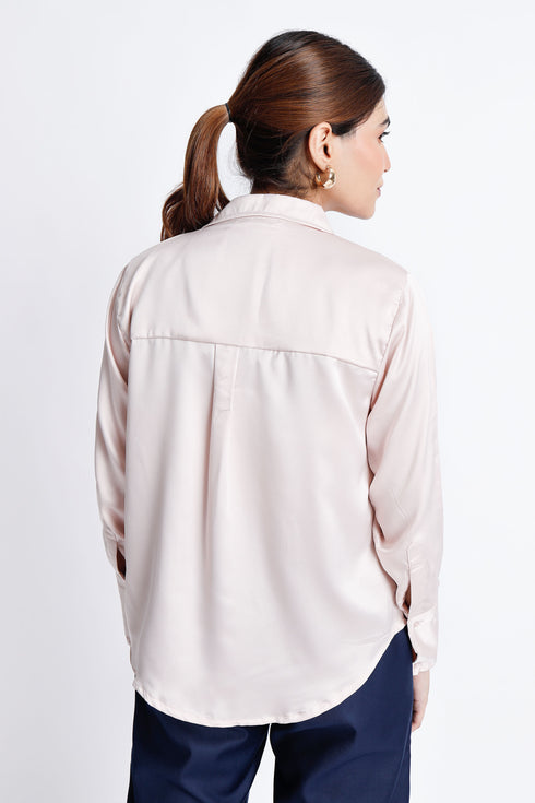 The Blush Pink Regular Fit Shirt
