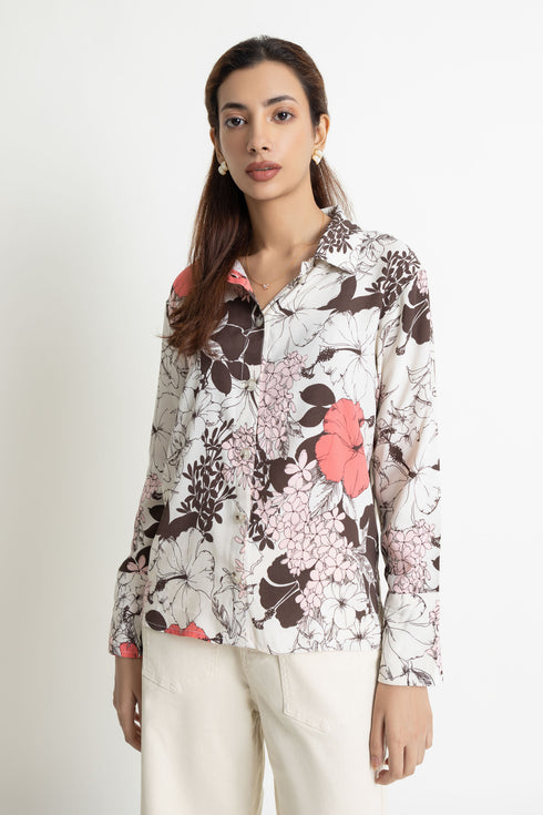 The Regular Fit Floral Shirt