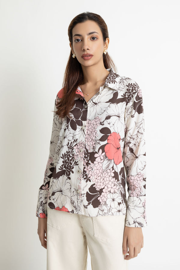 The Regular Fit Floral Shirt