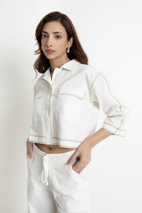 The Off-White Shacket