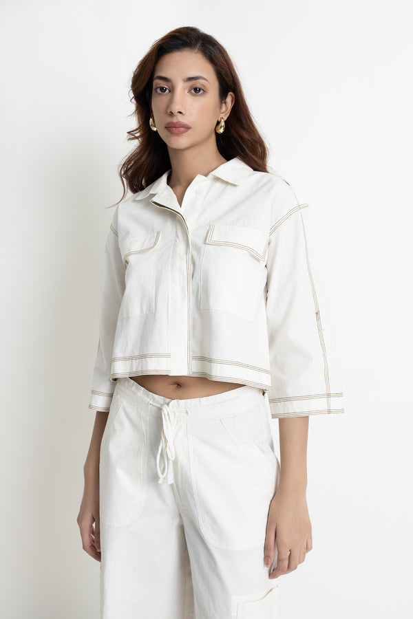 The Off-White Shacket