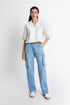 The White Boxy Crop Top