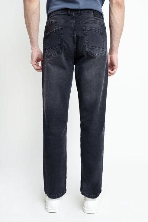 The Black Tapered Fit Jeans