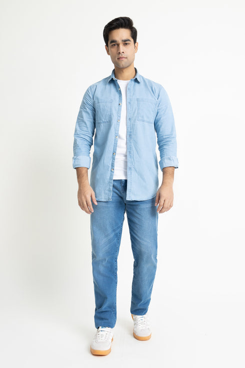 The Light Wash Regular Fit Shirt