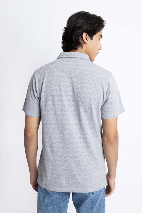 The Grey Regular Fit Polo