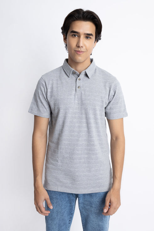The Grey Regular Fit Polo