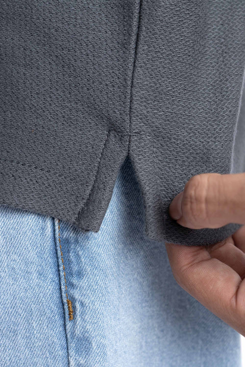 The Grey Regular Fit Polo