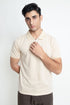 The Beige Zipper Polo