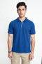 The Blue Zipper Polo