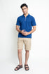 The Blue Zipper Polo