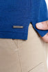 The Blue Zipper Polo