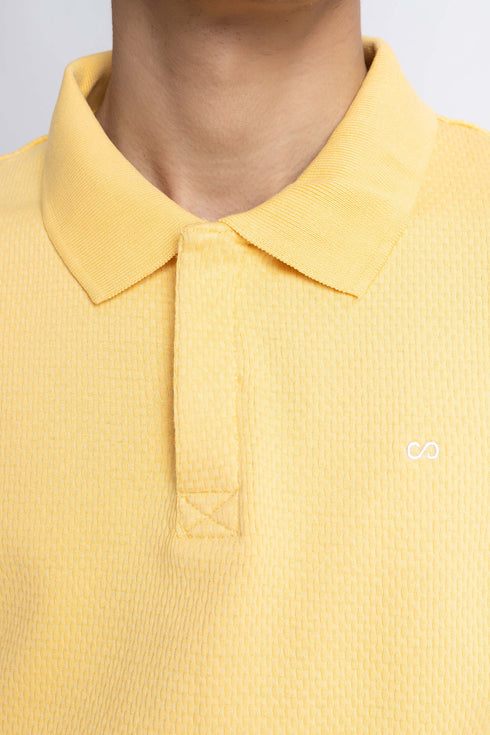The Yellow Regular Fit Polo