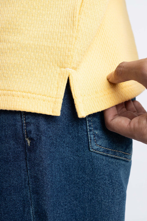 The Yellow Regular Fit Polo