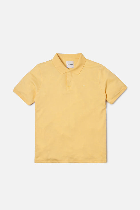 The Yellow Regular Fit Polo