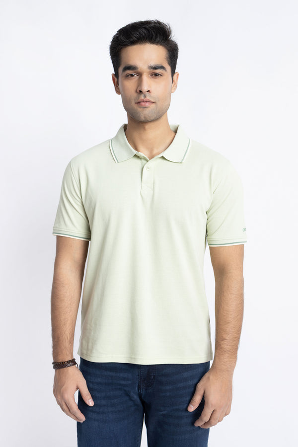 The Pastel Green Polo